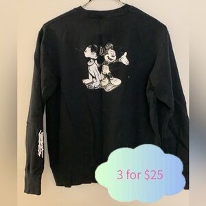 Uniqlo X Joshua Vides Mickey Crewneck Pullover